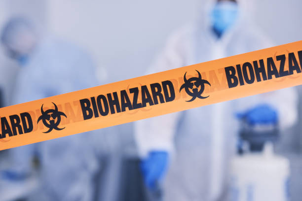 Professional Hoarding Cleanup technician working in McChord AFB, WA